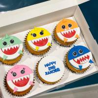 Baby Shark Cupcakes