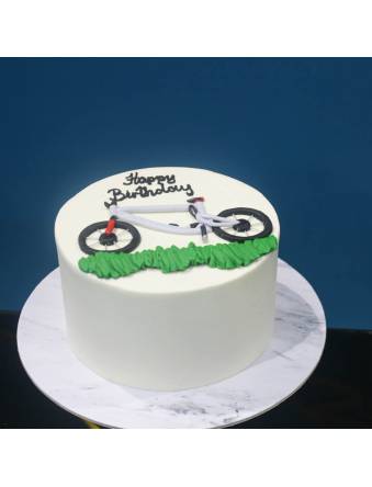 2D Bicycle Cake