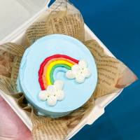 Rainbow Bento Cake