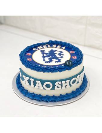 2D Chelsea Logo Cake