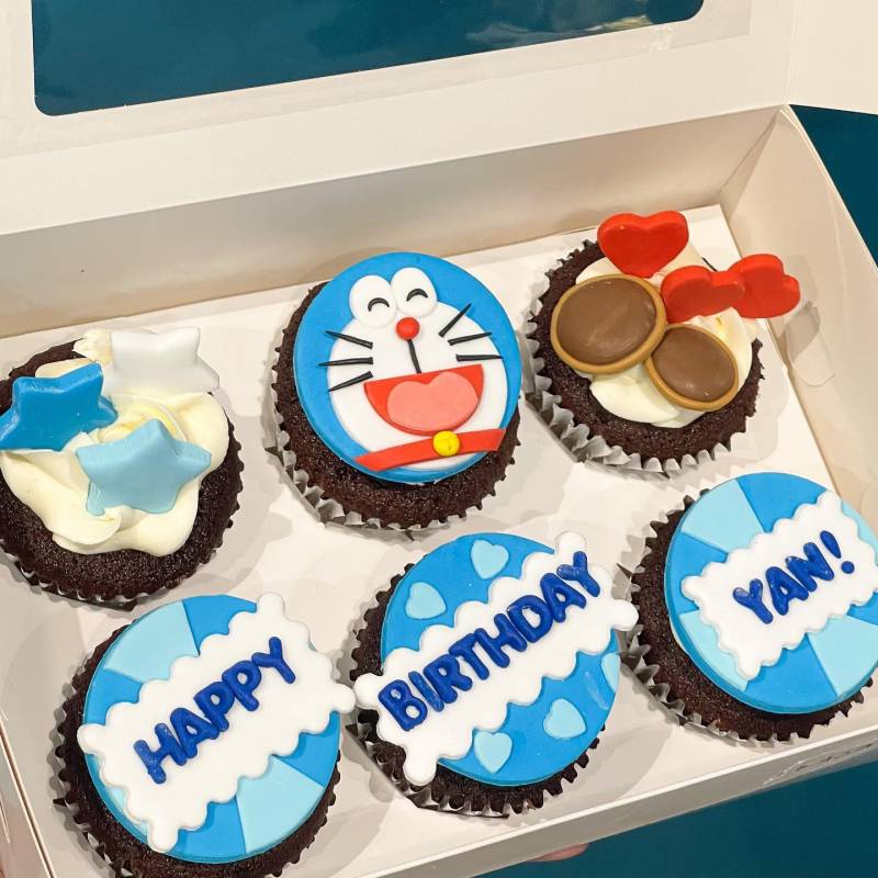 Doraemon Cupcakes