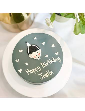 Korean Birthday Boy Cake