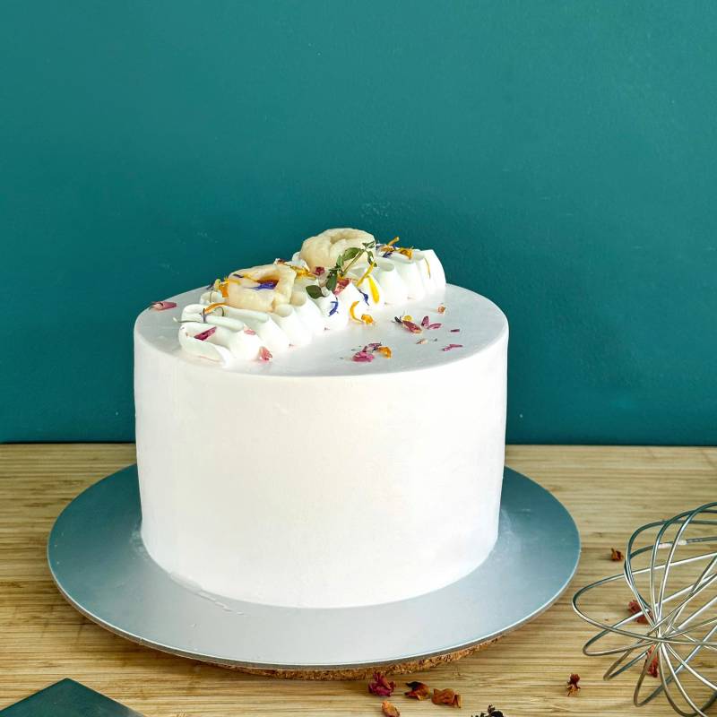 Rose Lychee Cake