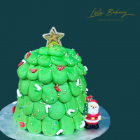 Mini Christmas Tree Cake (2 to 4 pax)