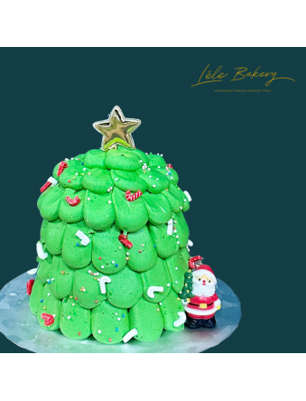 Mini Christmas Tree Cake (2 to 4 pax)