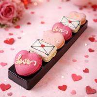 Valentine's Macarons