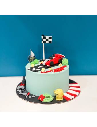 Racer Car Cake