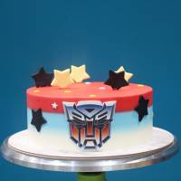 Transformer Stars Cake