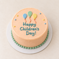 Children’s Day 4-inch Balloons Cake