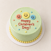 Children’s Day 4-inch Smileys Cake
