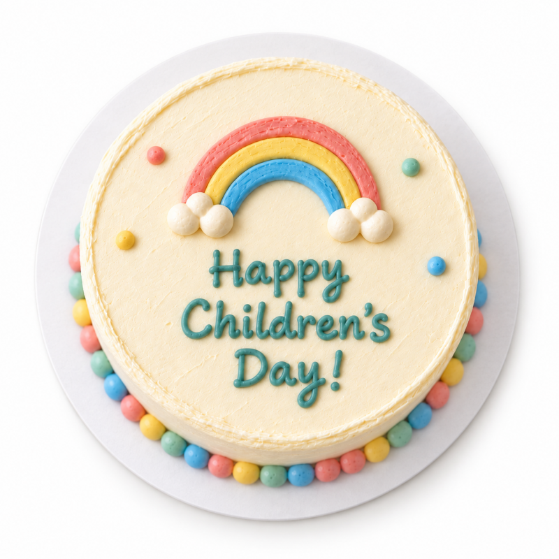 Children’s Day 4-inch Rainbow Cake