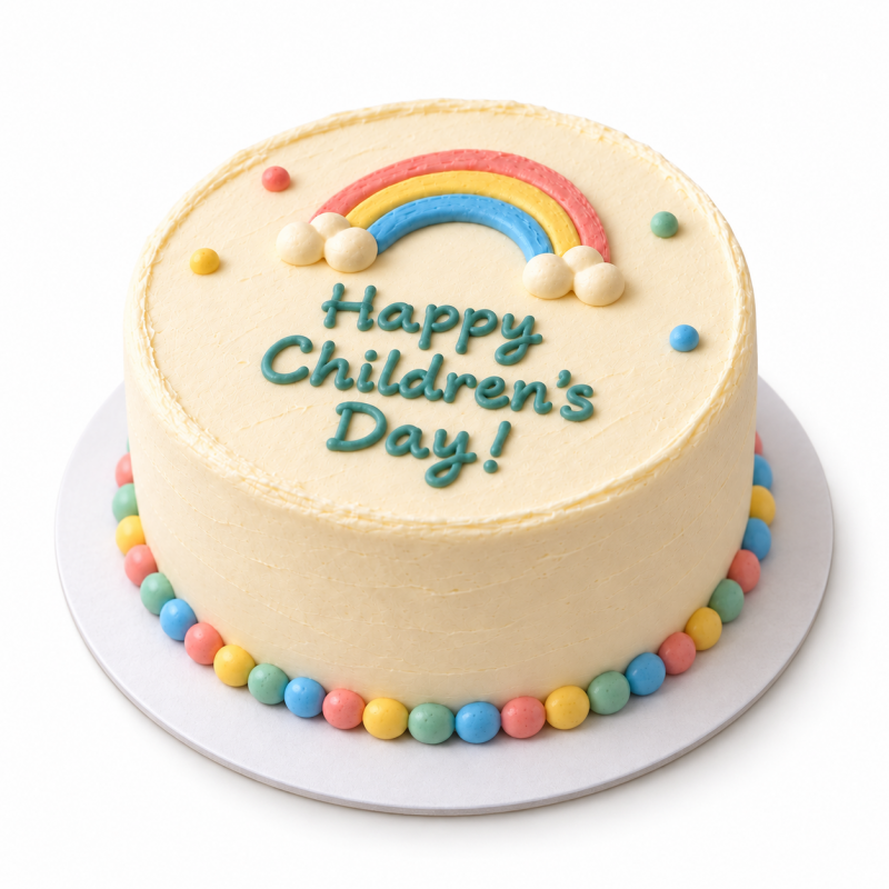 Children’s Day 4-inch Rainbow Cake