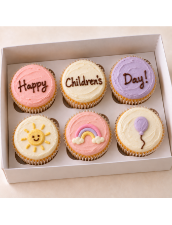 Children’s Day Girls’ Cupcakes (6pcs)