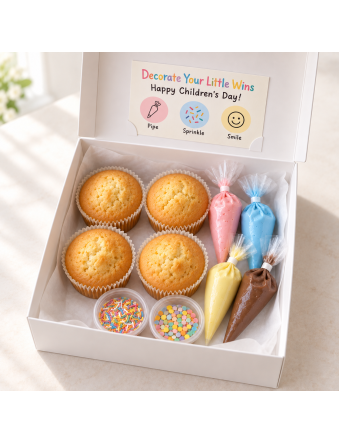 Children’s Day DIY Cupcake Decorating Kit
