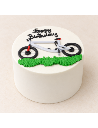 2D Bicycle Cake