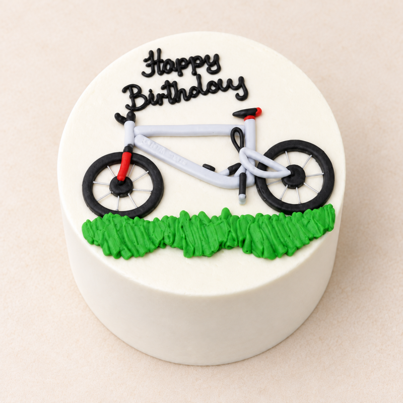 2D Bicycle Cake