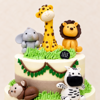 Animal Jungle Cake
