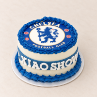 2D Chelsea Logo Cake