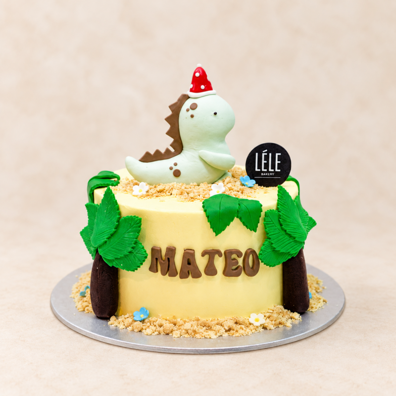 Baby Dinosaur Cake