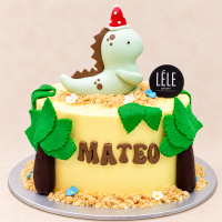 Baby Dinosaur Cake