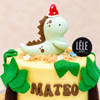 Baby Dinosaur Cake