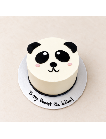 2D Panda Cake