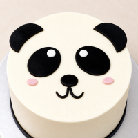2D Panda Cake