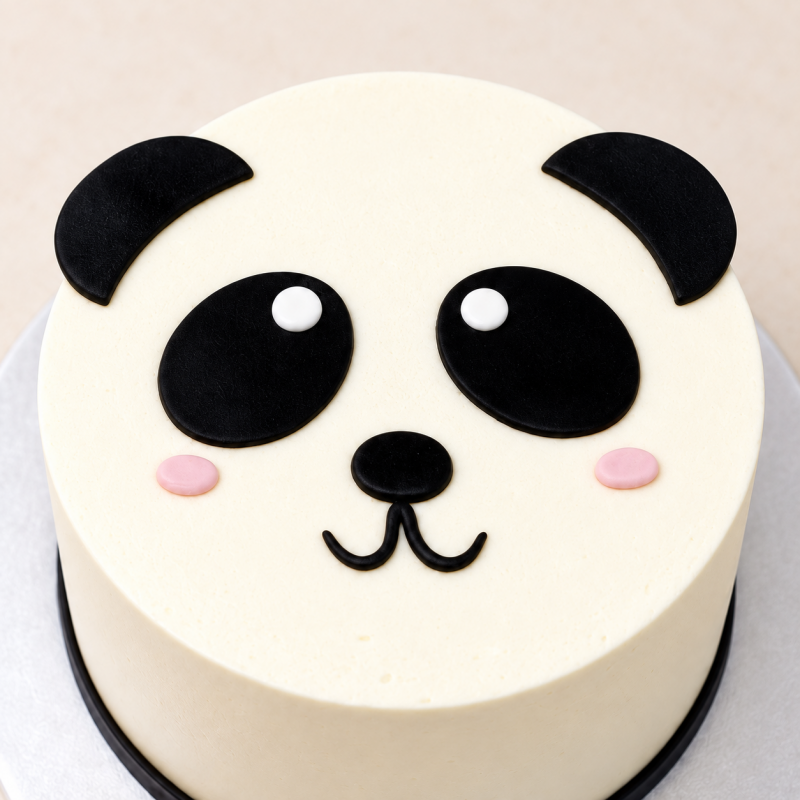 2D Panda Cake