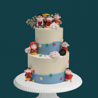 Minimalist Shin Chan Cake