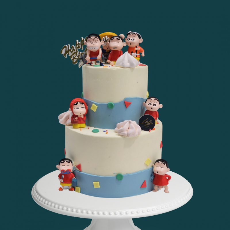 Minimalist Shin Chan Cake