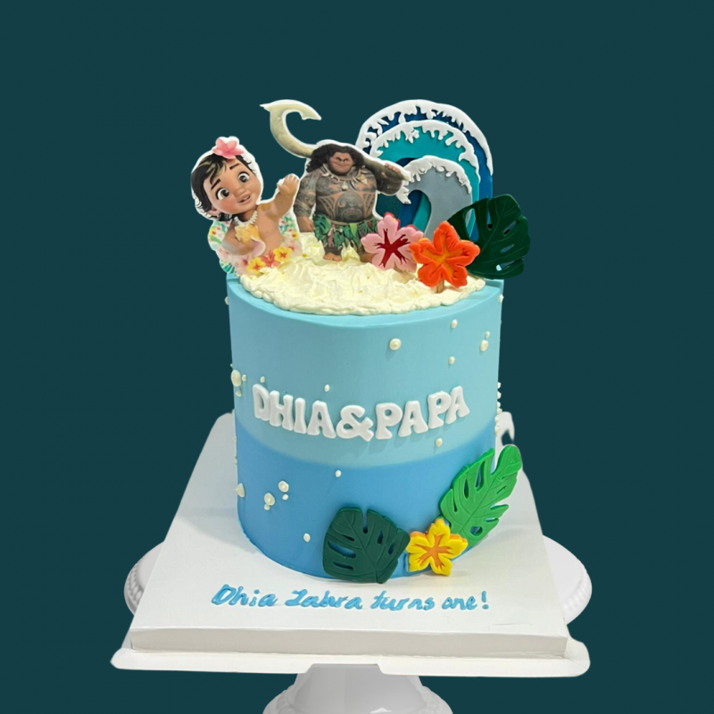 Baby Moana Cake