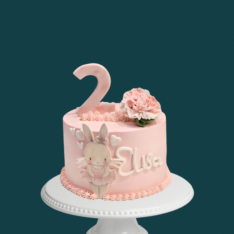 Ballerina Bunny Cake
