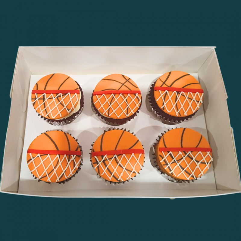 Basketball Hoop Cupcakes