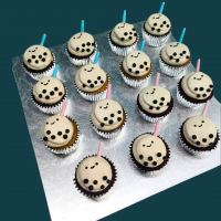 Bubble Tea Cupcakes