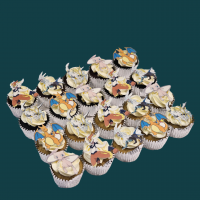 Pokemon Characters Print Cupcakes