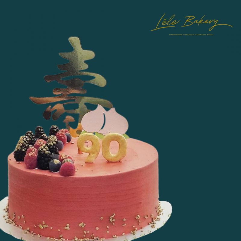 Berries Longevity Cake