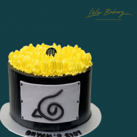 Black Naruto Cake