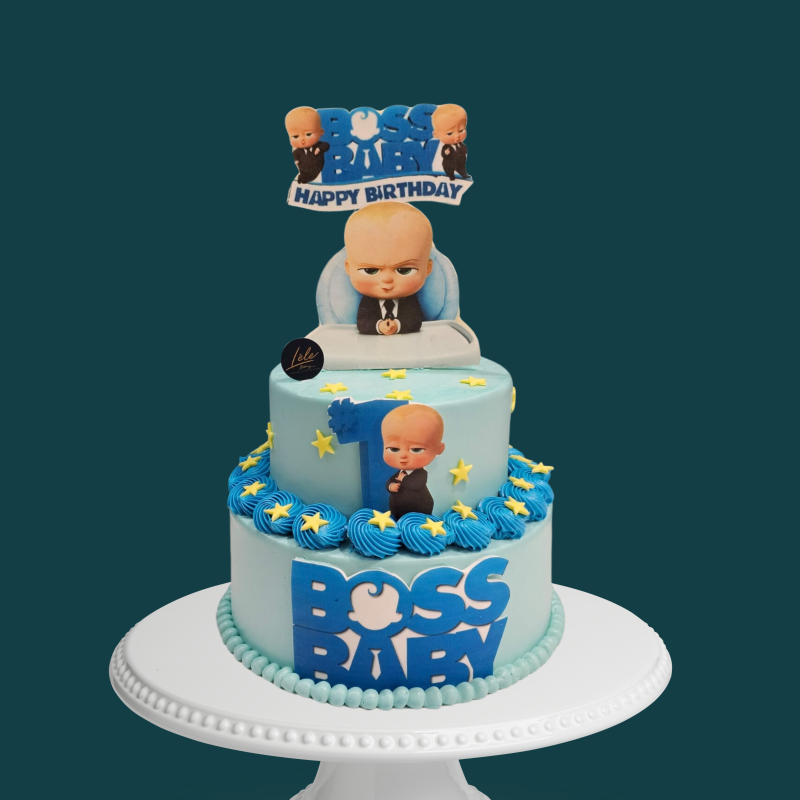 Boss Baby Birthday Cake