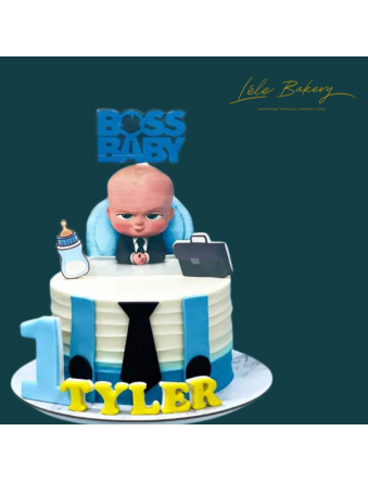 Boss Baby Suspender Cake