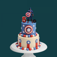Captain America Cake