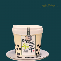 Chi Cha San Chen Bubble Tea Cake