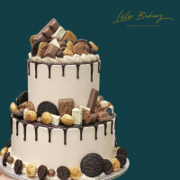 Chocolate Biscuit with Drip Cake