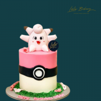Clefairy Pokemon Cake