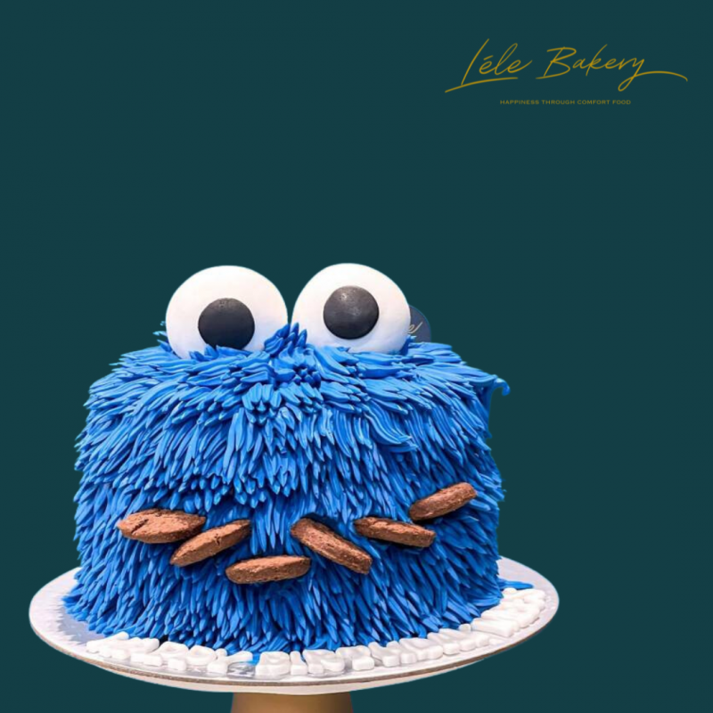 Cookie Monster Cake