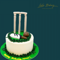 Cricket Pole Cake