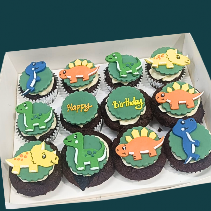 Dinosaur Cupcakes