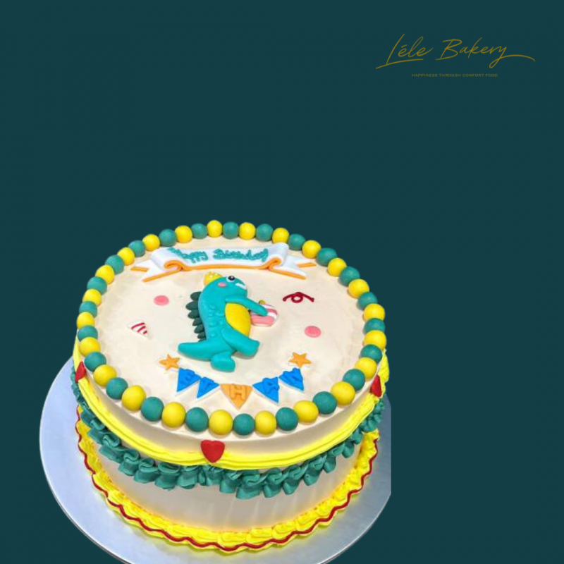 Dinosaur Vintage Cake