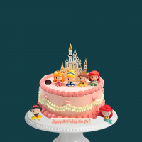 Disney Princess Vintage Cake