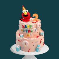 Elmo Birthday Party Cake