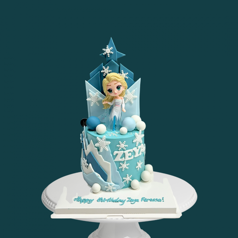 Elsa Fantasy Land Cake
